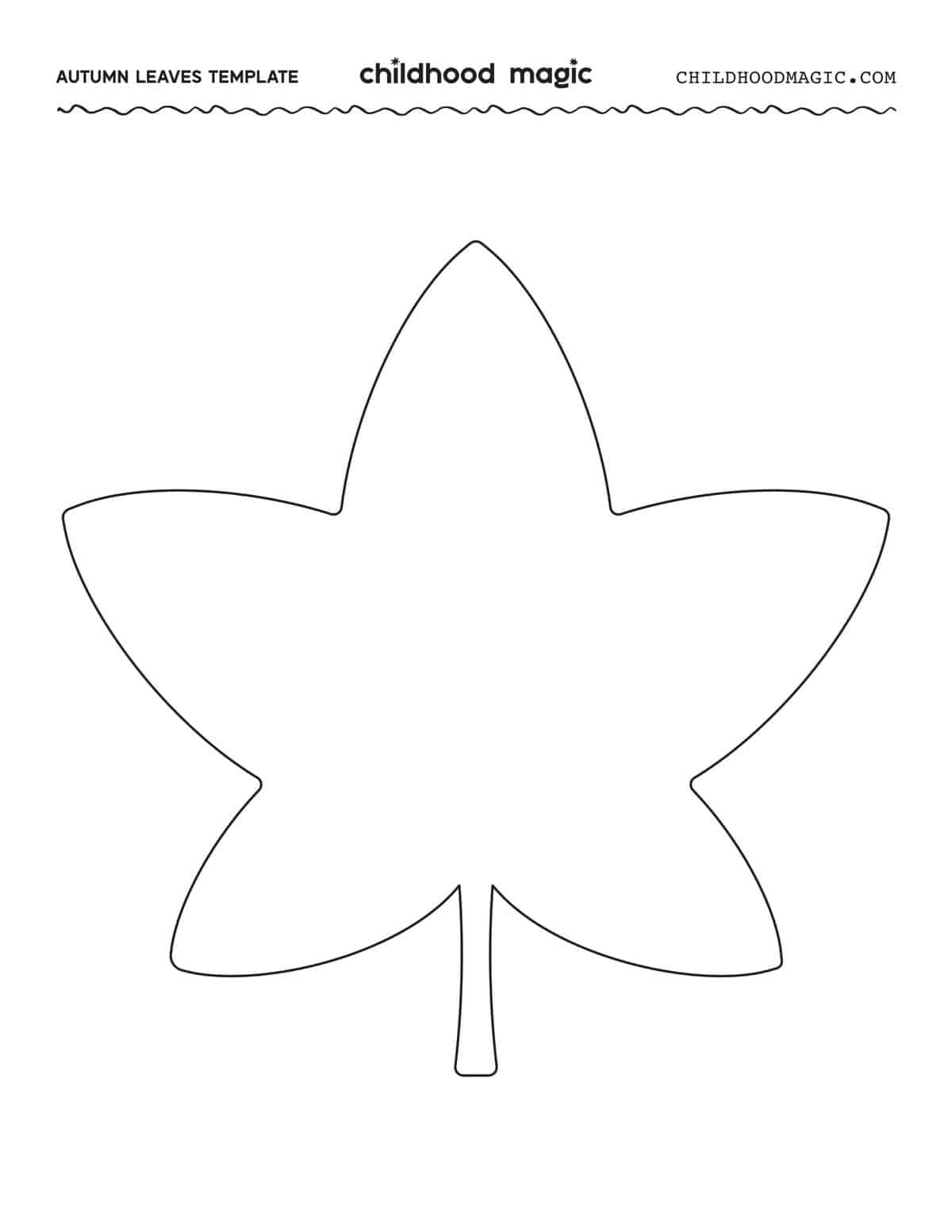 Printable Maple Leaf Stencil Printable Stencils Printable Maple Leaf Stencil Printable Stencils