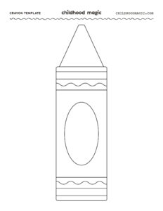 Crayon Template - Childhood Magic