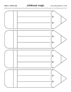 Pencil Outline - Childhood Magic