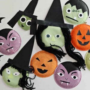 Monster Paper Plate Craft (Easy Halloween Project!)