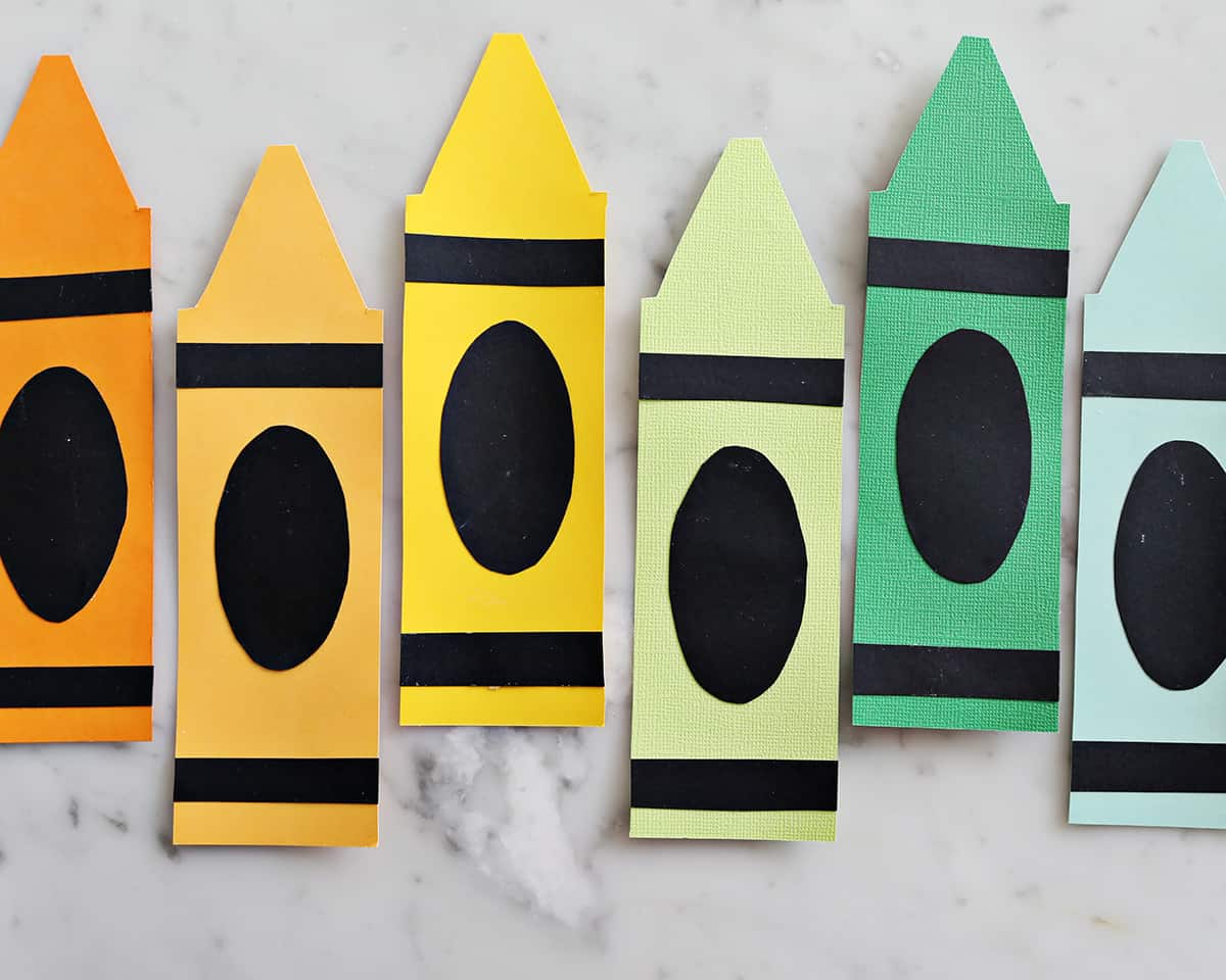 Crayon Colors Printable Crafts for Kids