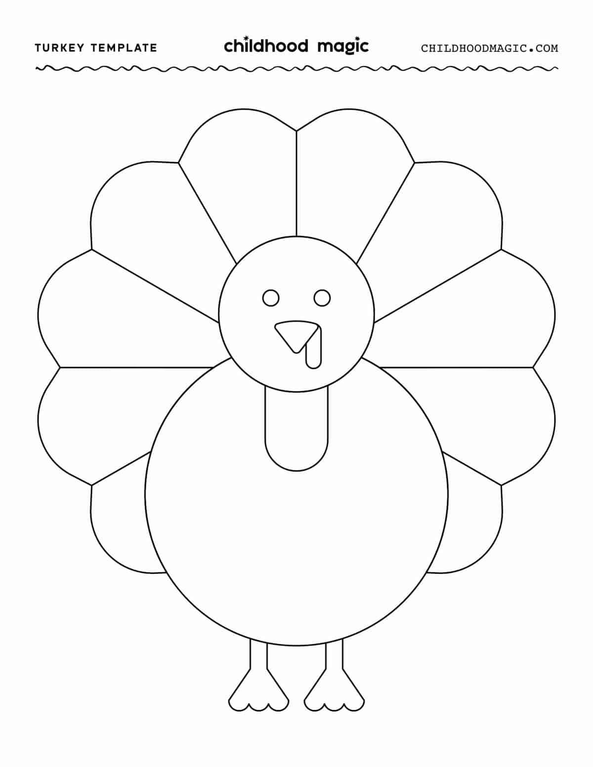 turkey-template-childhood-magic