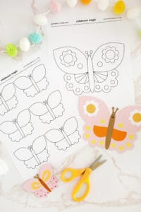 Butterfly Template - Childhood Magic