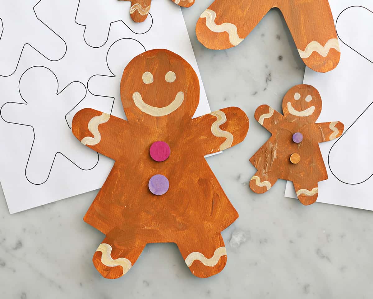 Decorate A Gingerbread Man Printable