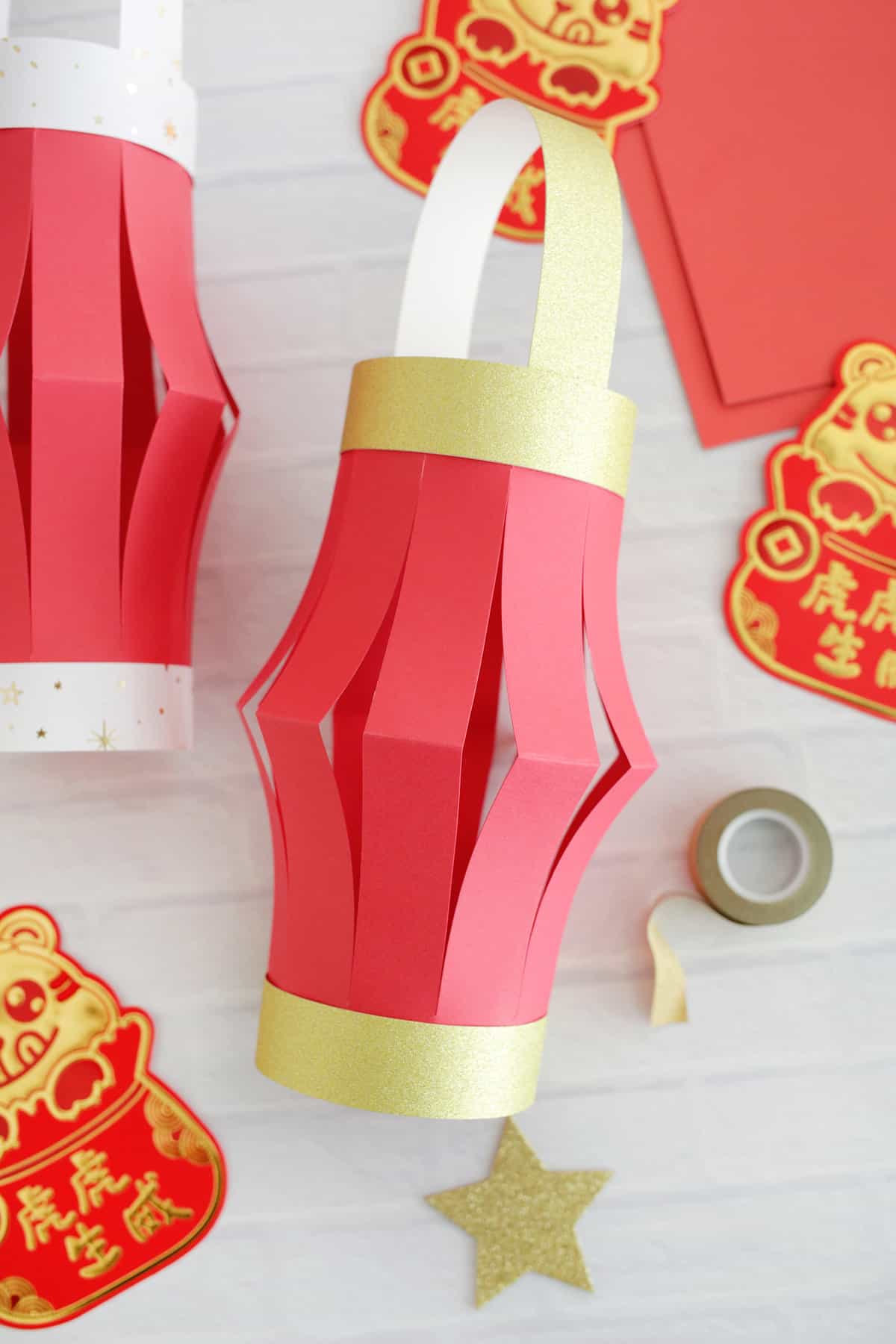 paper lantern for lunar chinese new year celebration