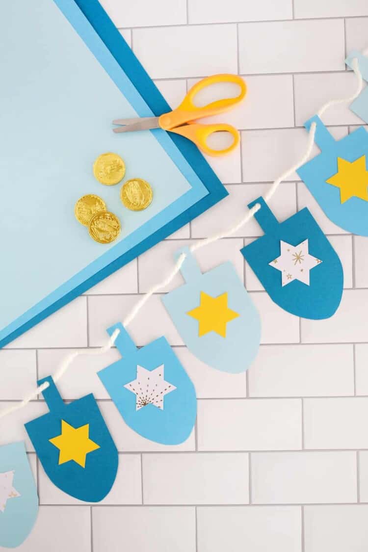 Dreidel Template - Childhood Magic