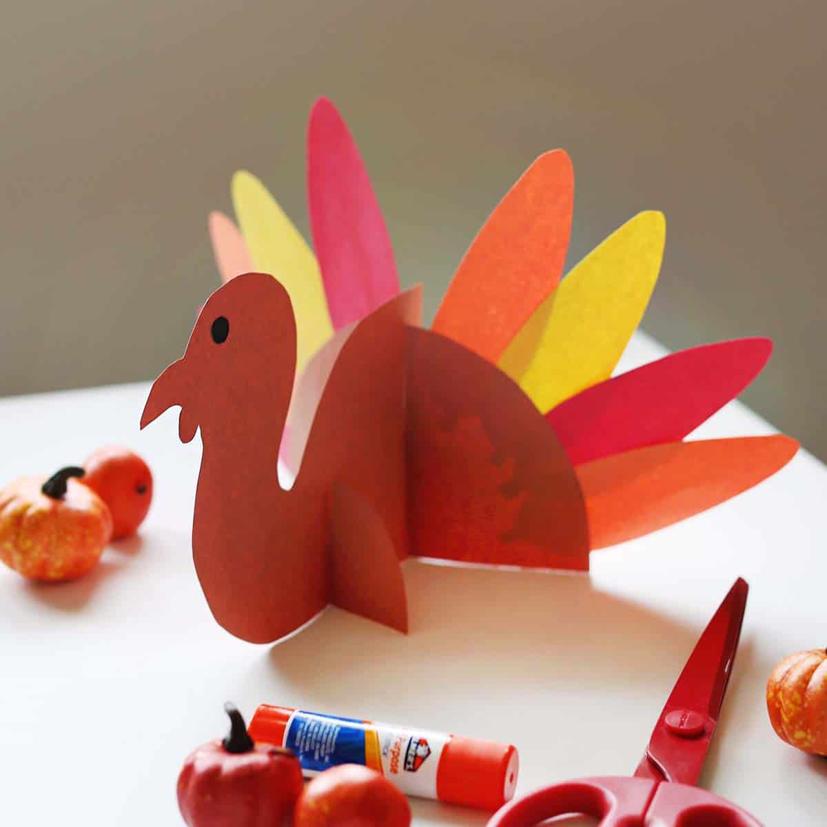 turkey printable craft