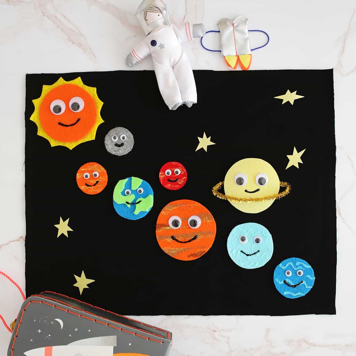 easy printable solar system craft