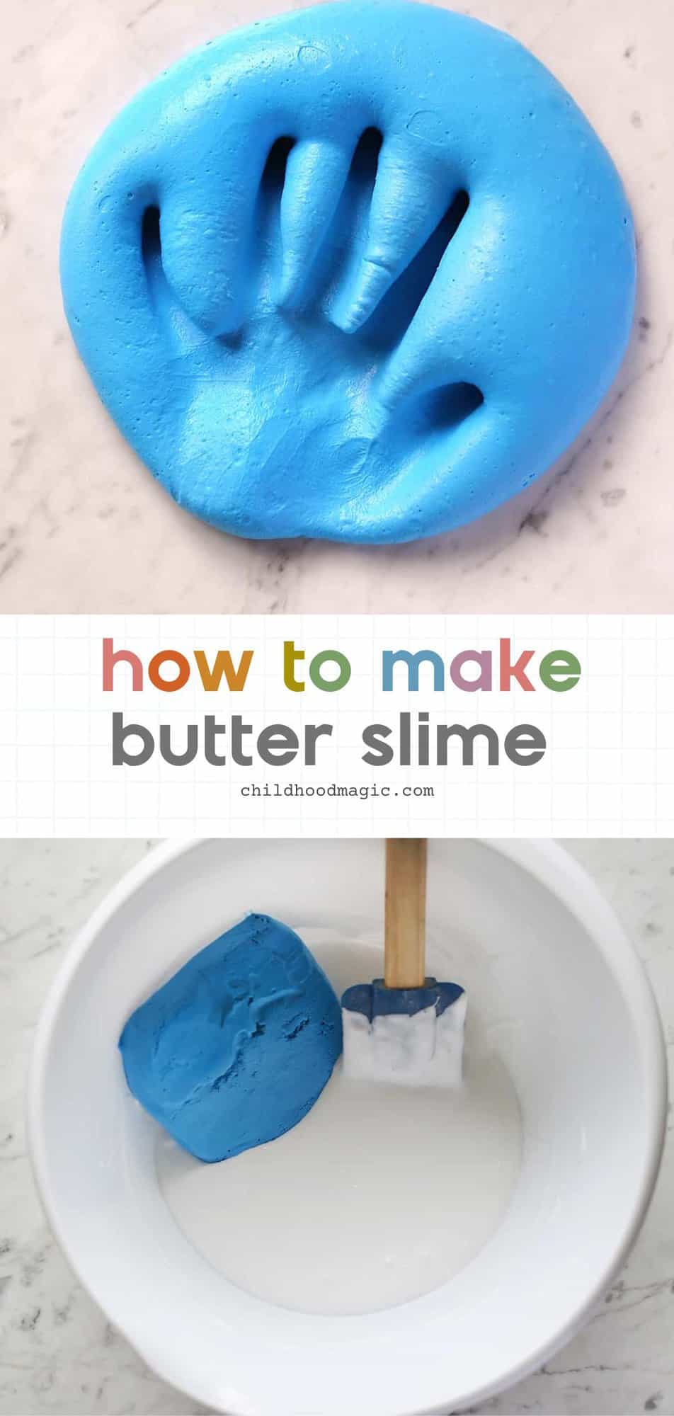 Butter Slime Recipe Childhood Magic   Grid Rainbow 