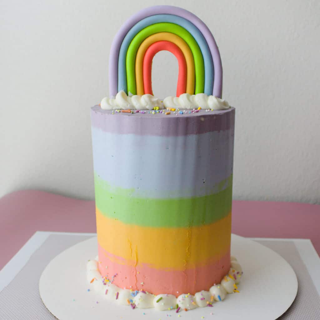 Rainbow Cake - Childhood Magic