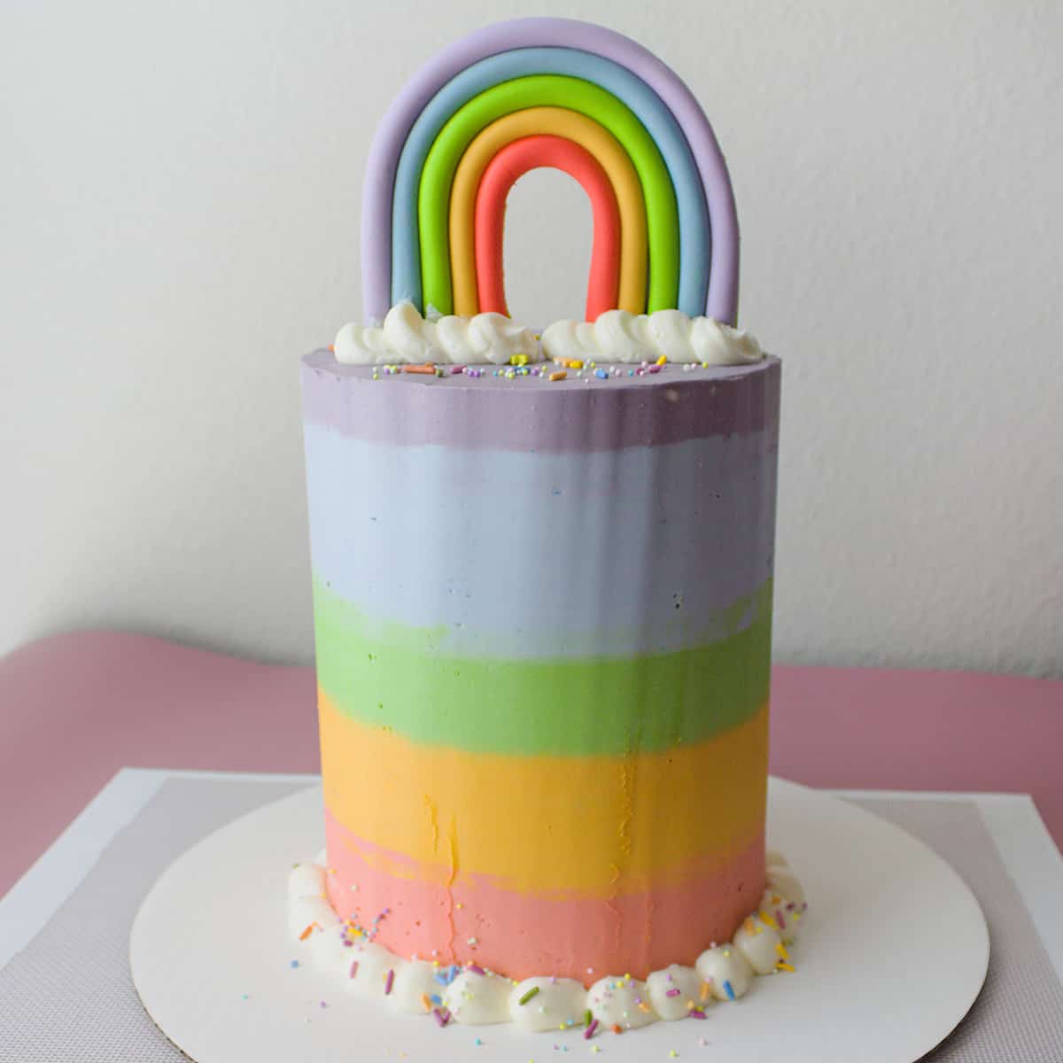 Magical Rainbow Cake Topper