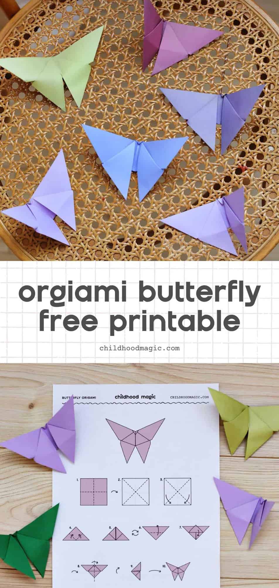 Origami Butterfly - Childhood Magic