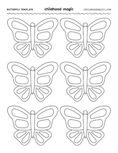 Butterfly Template - Childhood Magic