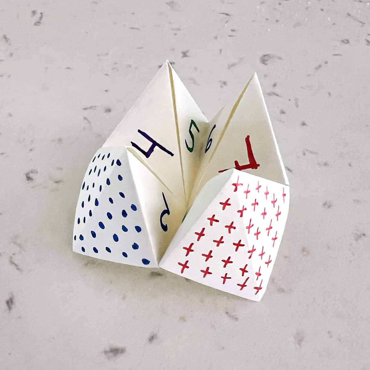 how to make a paper fortune teller