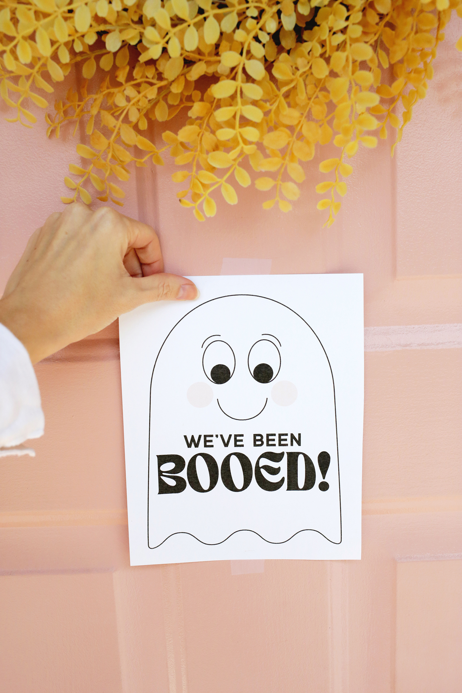 you've been booed free printable