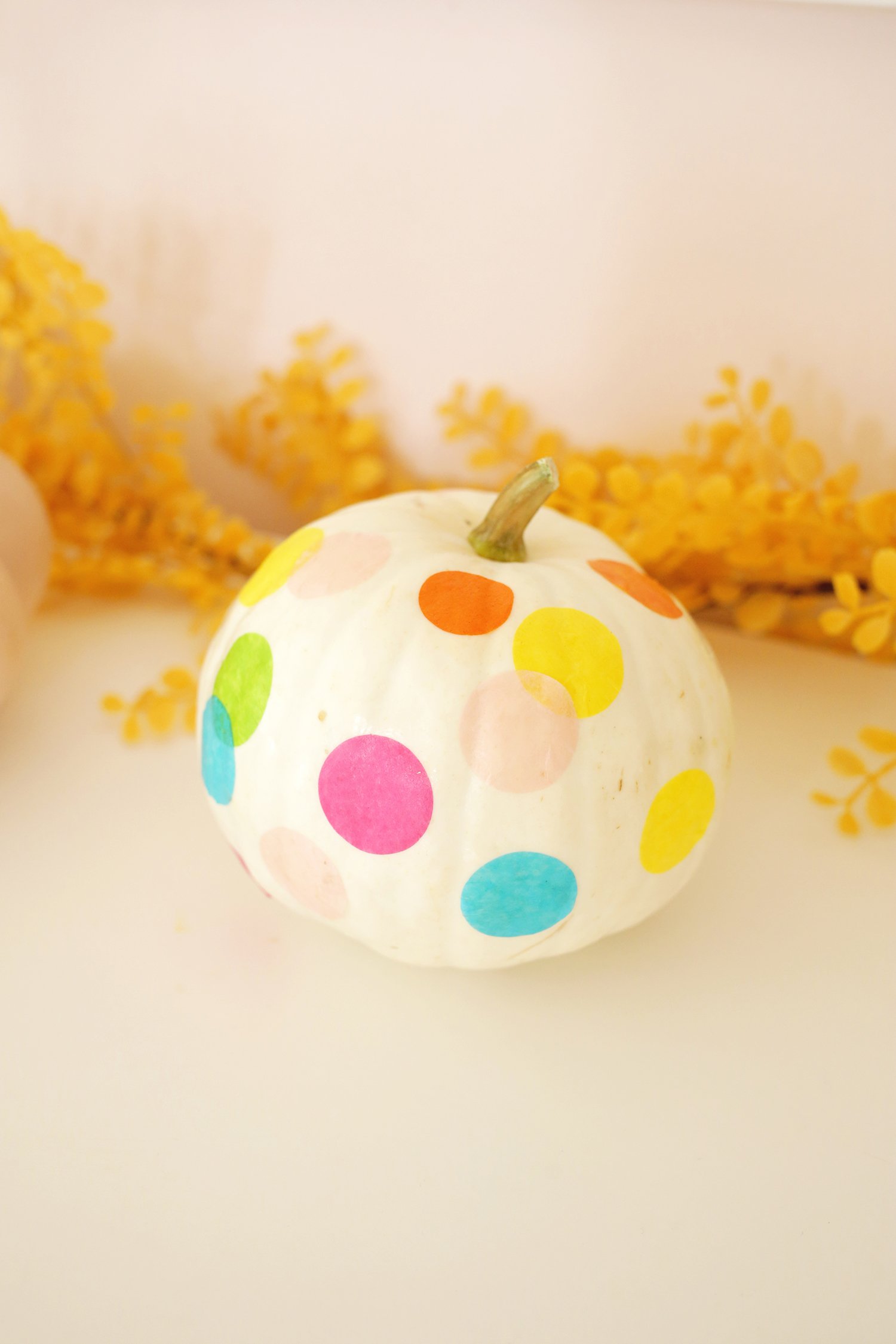 confetti no carve pumpkin ideas