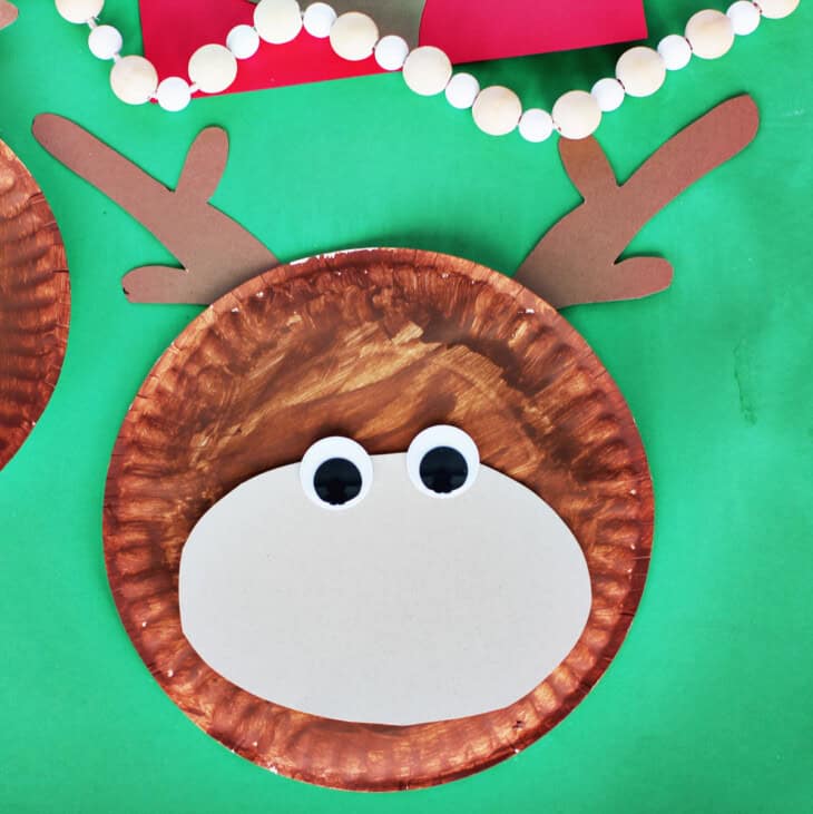 Paper Plate Reindeer Craft - Childhood Magic