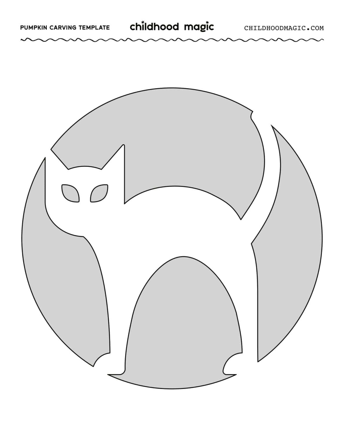 Free Printable Templates for Carving Pumpkins - Childhood Magic