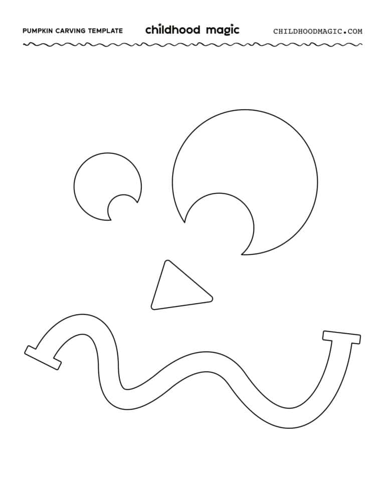 Free Printable Templates for Carving Pumpkins Childhood Magic