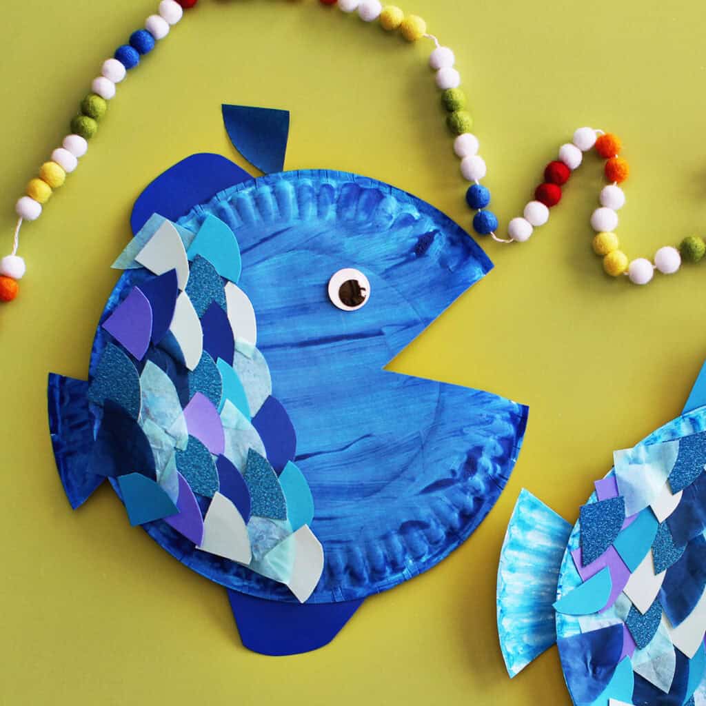 Paper Plate Fish Craft for Kids - Childhood Magic
