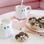 peanut butter cup spider cookies