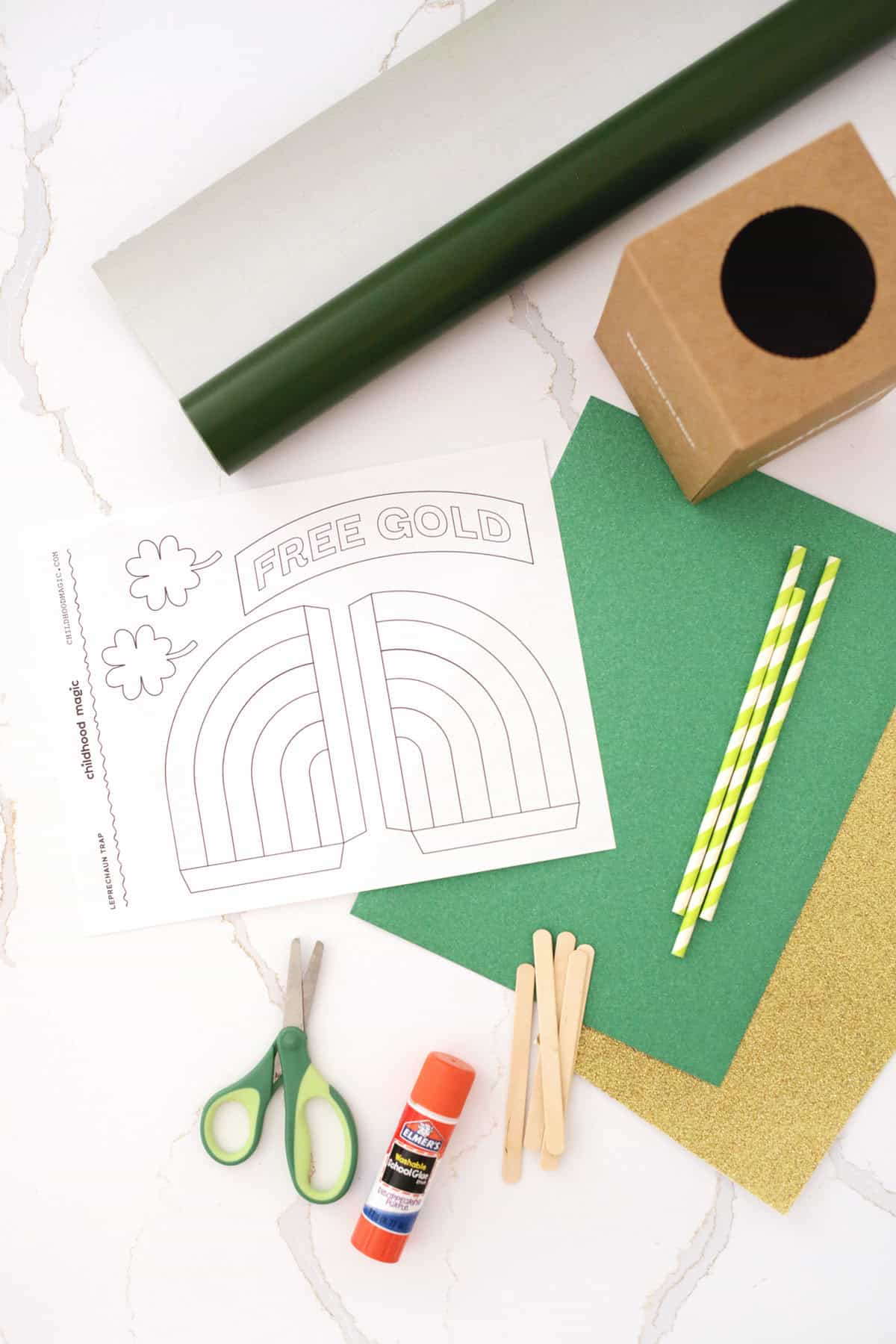 leprechaun trap for kids on st patrick's day